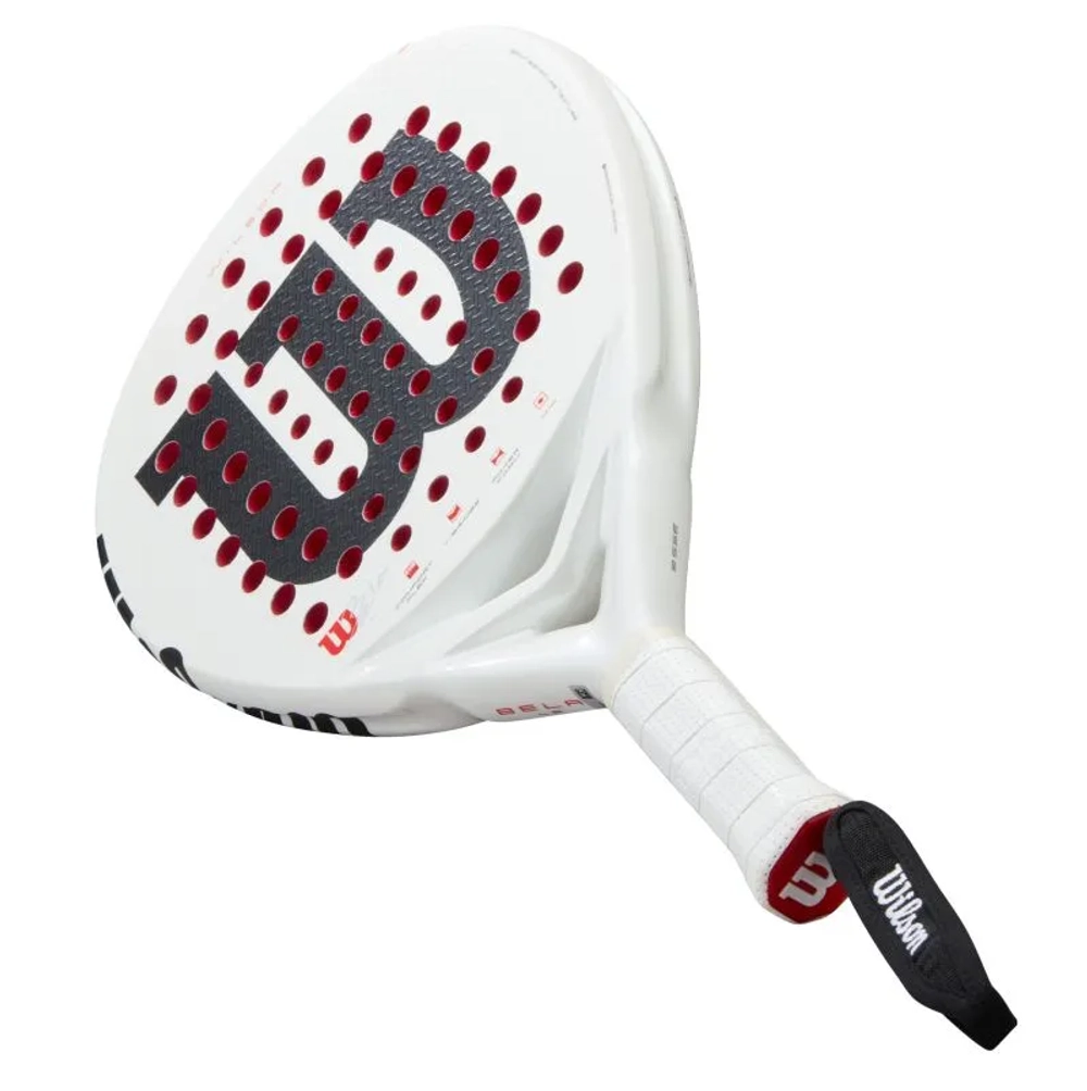 Ракетка для Padel Wilson Bela LS V3 Padel 2 - black/red