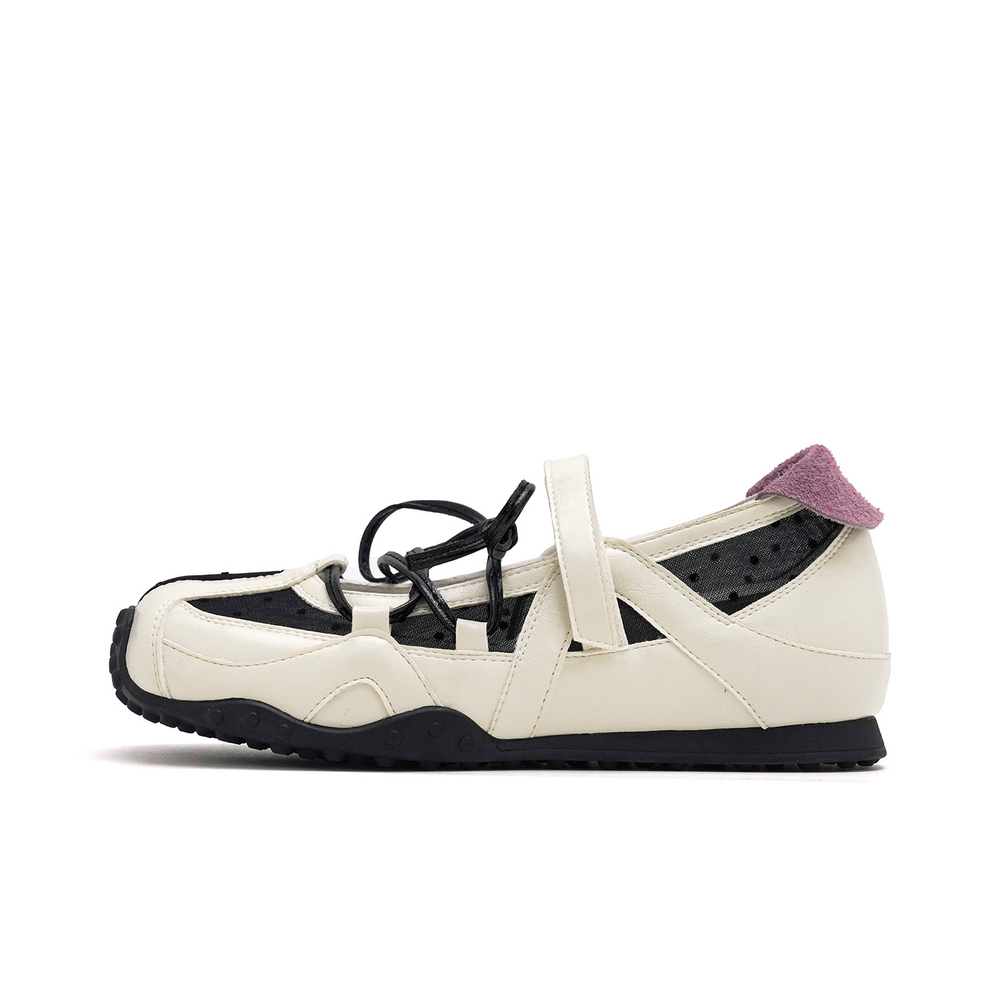 Unclewen Punk Summer Pu Mesh Height Increasing черный бежевый