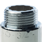 Удлинитель резьбовой STOUT SFT 0002 - 3/4" длина 70 мм (ВР/НР, латунь хромированная)