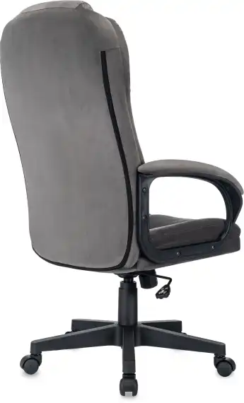 Кресло руководителя Бюрократ CH-800 Fabric темно-серый крестов. пластик