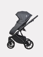 Коляска 2 в 1 Riko Basic Montana Ecco цвет 24 Graphite (графит)