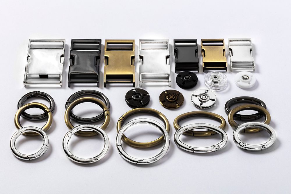 Фастекс (пряжка трезубец) металл 25 мм, 5 шт, никель, Gamma GFM-25N