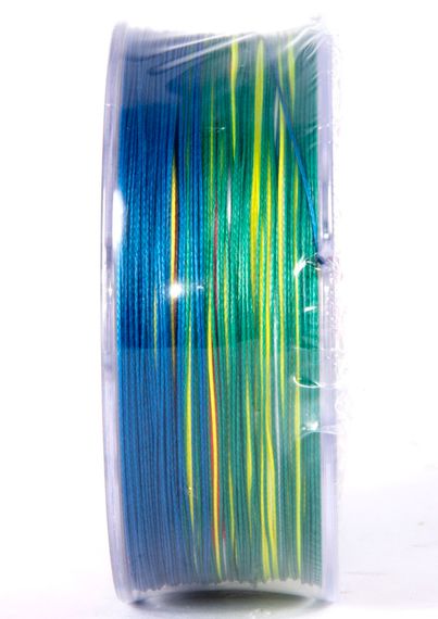 Леска плетёная WFT KG STRONG Multicolor 600 м, 0,39 мм