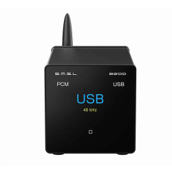 SMSL B200 (черный) стационарный Bluetooth-ресивер и USB-ЦАП