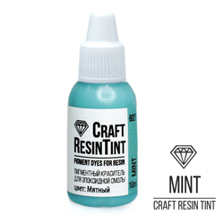 Краситель для смолы и полимеров CraftResinTint, Мятный 10мл