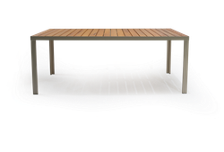 Комплект мебели Isra Dining Set. Алюминий, ироко. Поставка 45 дней.