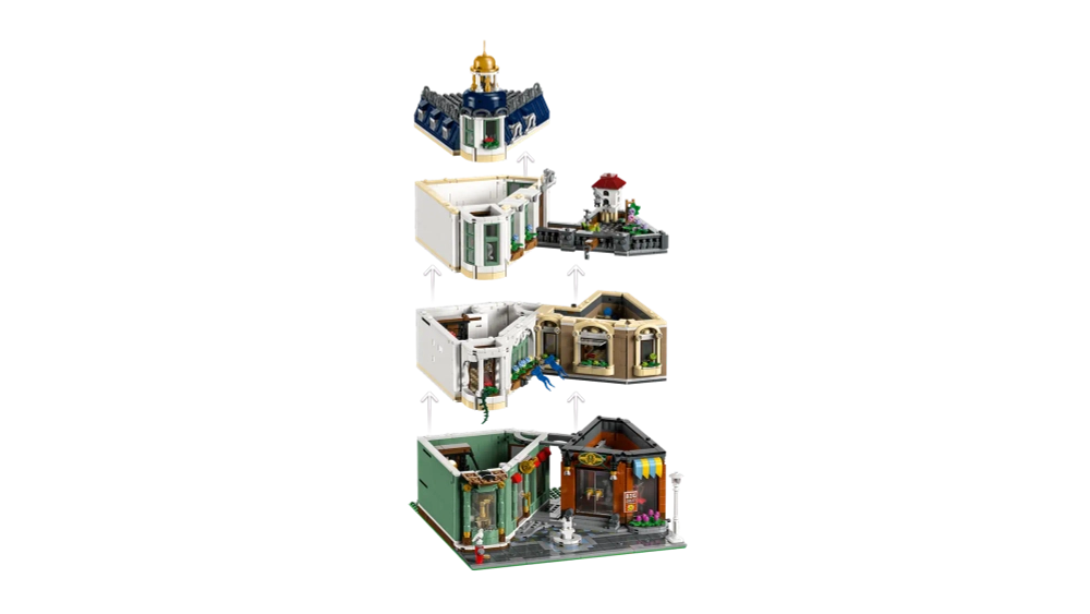 Конструктор LEGO Icons 11371 Shopping Street