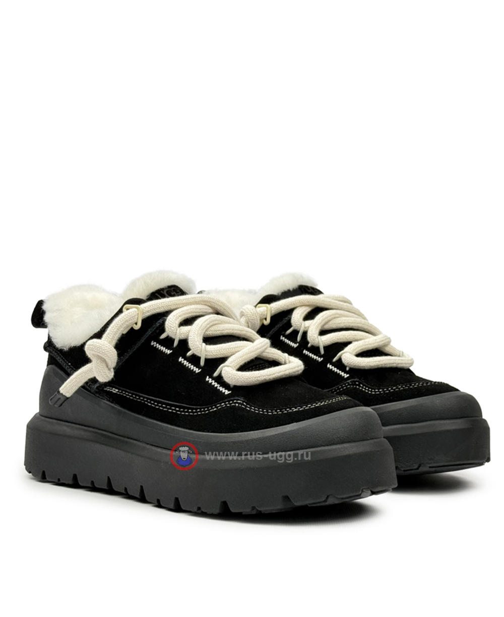 UGG MEN'S HERITAGE UTILITY SNEAKER Black