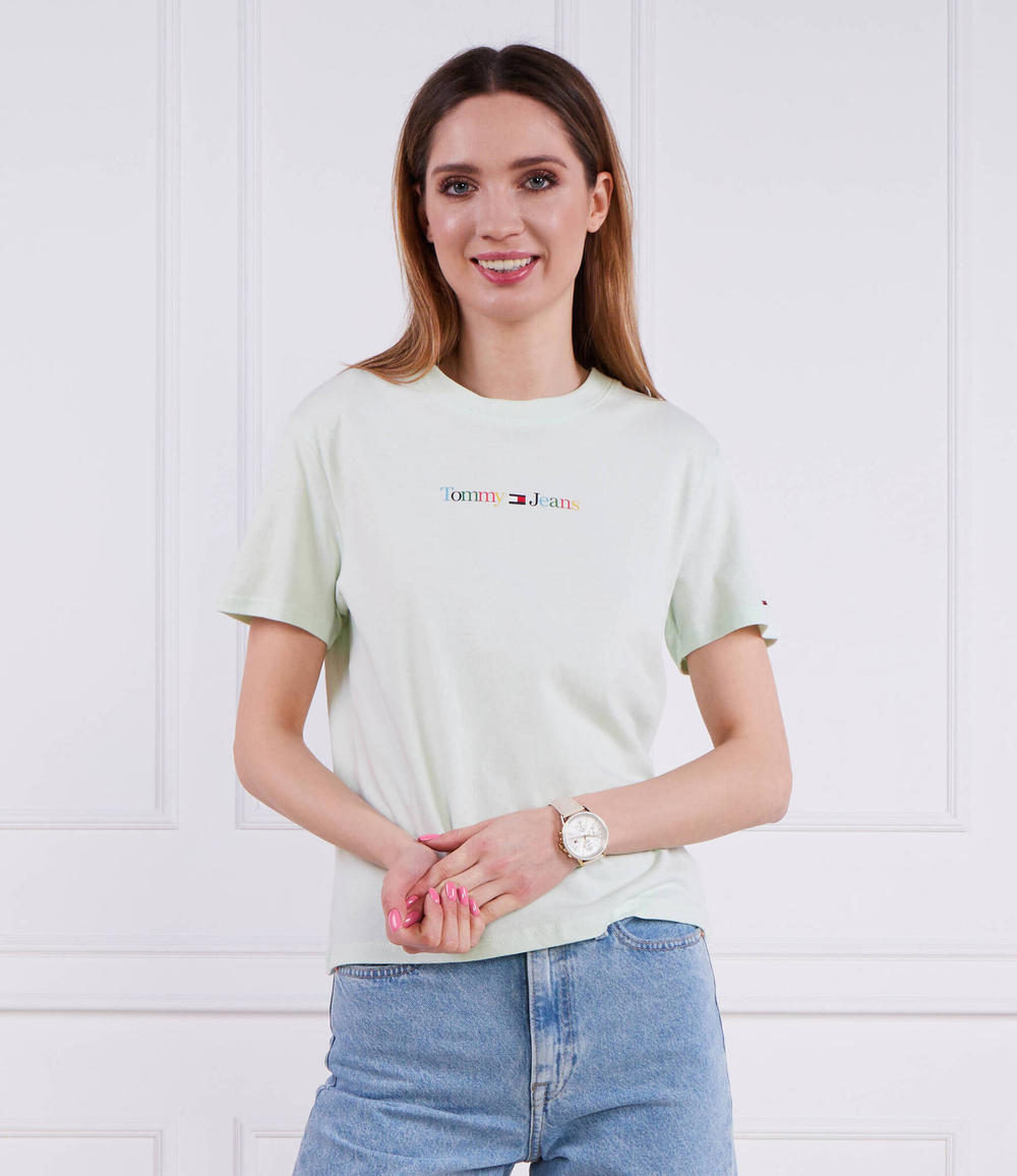 Футболка Tommy Jeans - фисташковый(DW0DW15447)