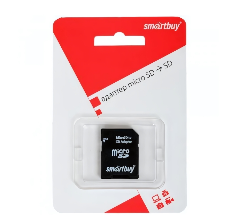 Адаптер Smartbuy microSD- SD (SBMSD-SD)