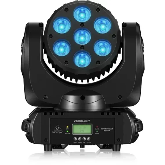 Behringer MOVING HEAD MH710 LED WASH световой прибор полного вращения, 7х10Вт RGBW, угол раскрытия л