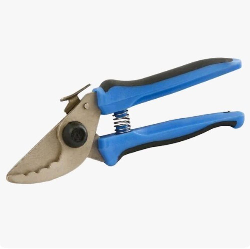 Секатор 190мм садовый зубчатый с никелир.покрыт. С-41-8Н Секатор 190мм садовый зубчатый с никелир.покрыт. С-41-8Н