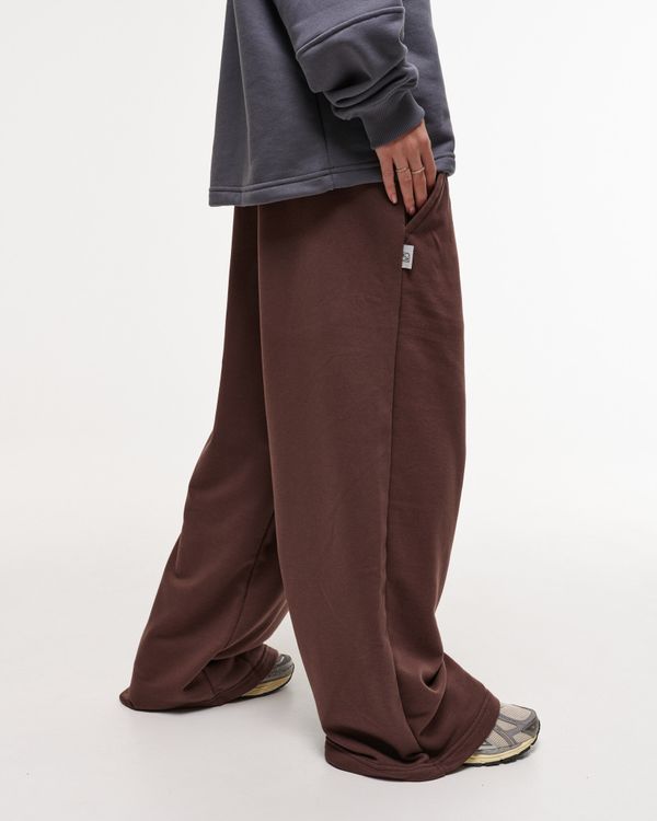 Брюки Baggy Trousers Logo French Roast - фото 7