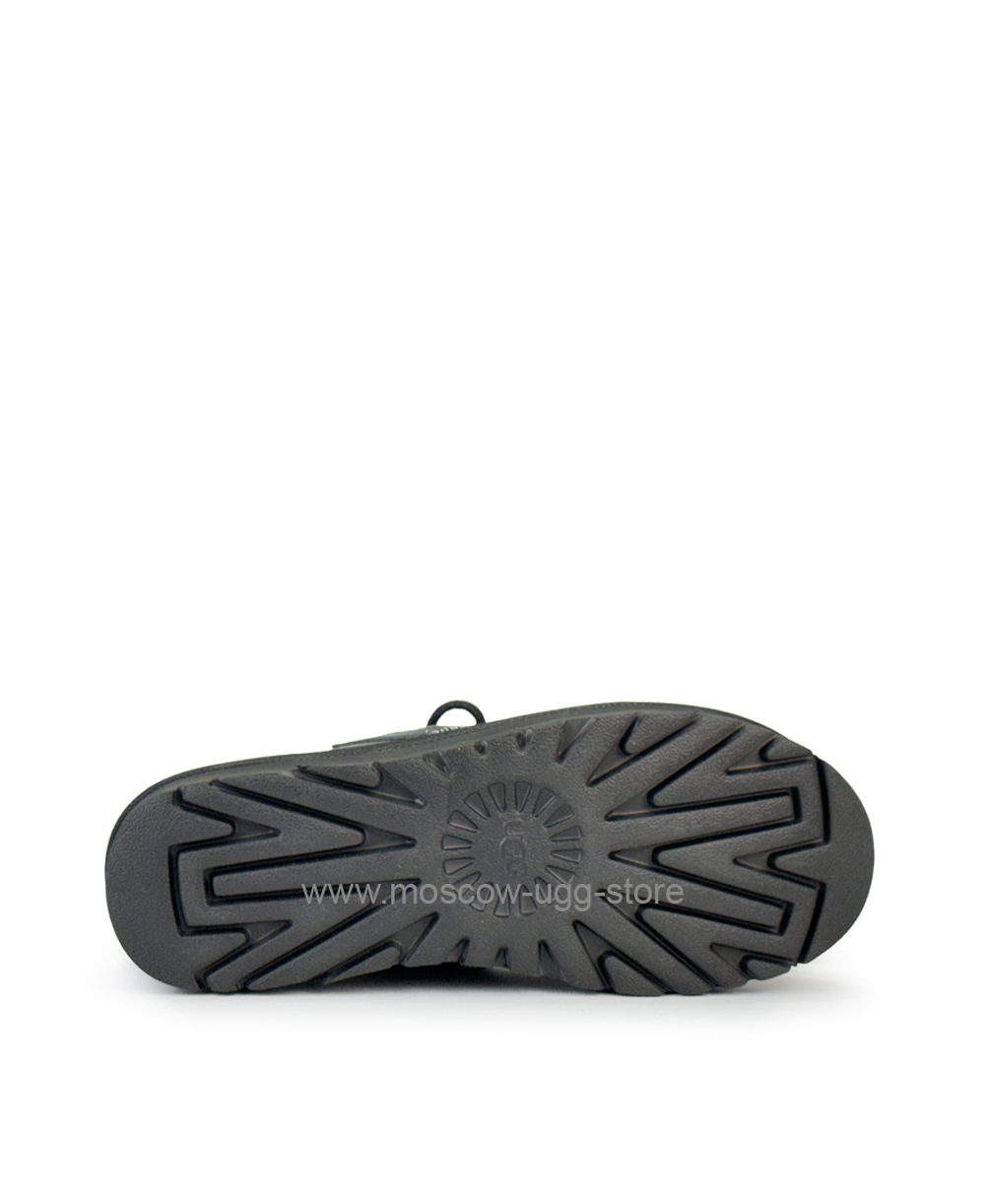 MEN'S HAUDEN MOC CHUKKA - Leather Black
