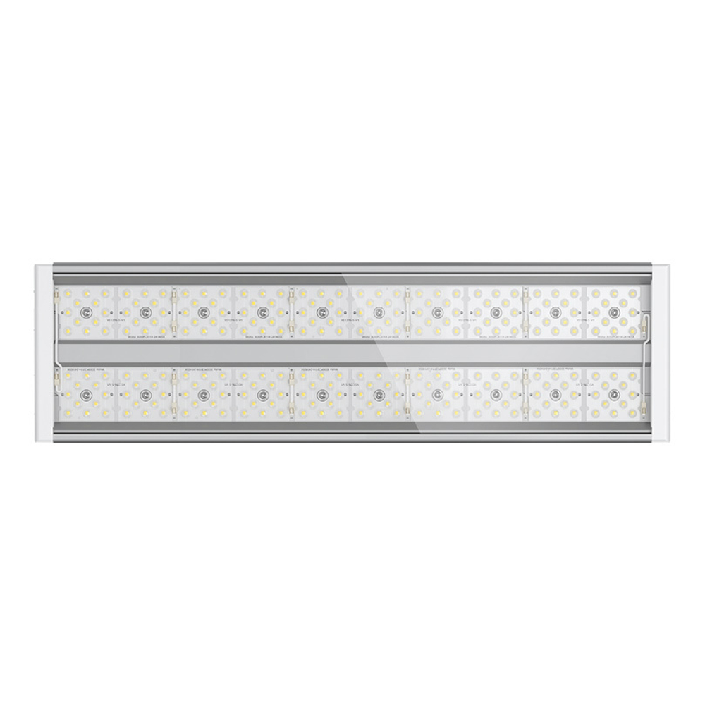 Светильник LED АВРОРА ДСП03-100-002-5К-У Д90 100Вт 5000K IP65 Прозрачный 15000лм 592х167х100мм WOLTA PRO