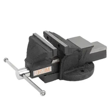 Тиски стальные с наковальней 4''(100мм) FORSTIME FT-6540204
