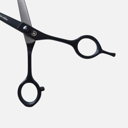 Прямые парикмахерские ножницы 5.5" Black Edition Melon