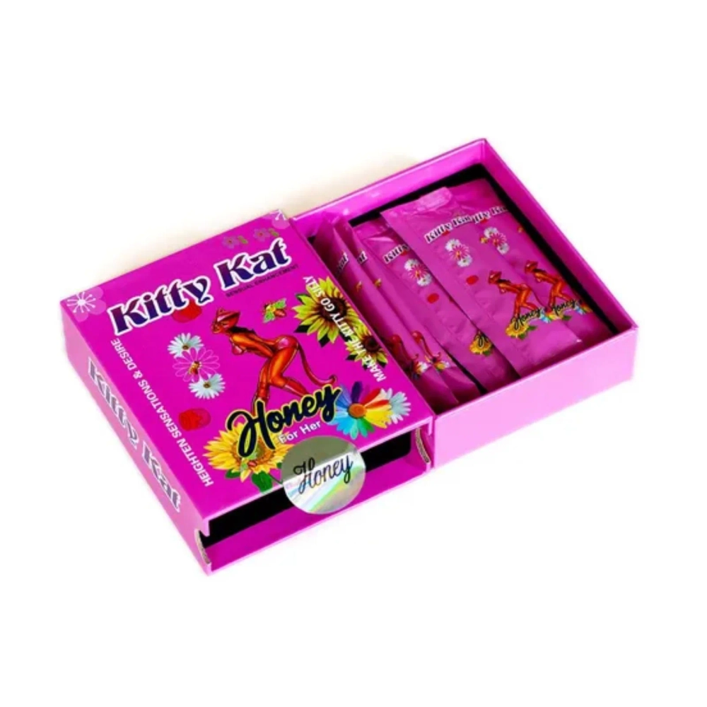 Возбуждающий мёд Kitty Kat Honey для женщин 1 шт.