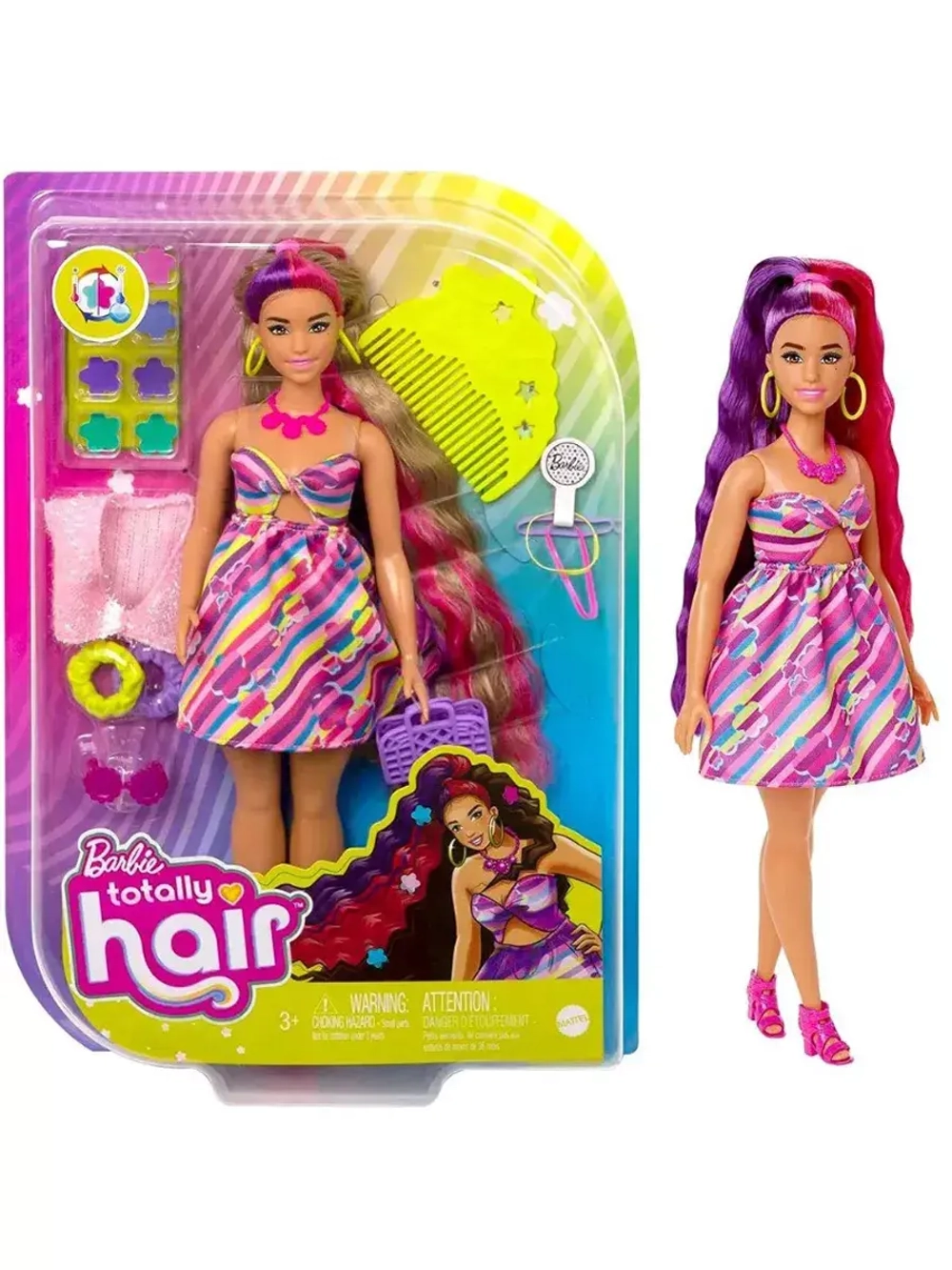 Кукла Барби Totally Hair Роскошные волосы HCM89