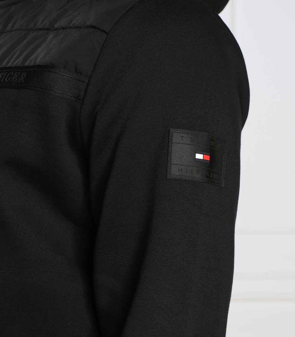 тощие mix media zip tape through Tommy Hilfiger - черный(MW0MW29305)