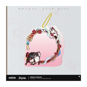 Акриловый футляр для значка Honkai: Star Rail Sparkle Pam Exhibition Hall Series