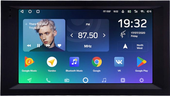 Магнитола для Mercedes-Benz Actros MP4, Arocs - Teyes CC2 PLUS монитор 9" QLED, Android 10, Быстрая, SIM-слот