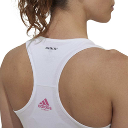 Женский топ теннисный Adidas W TNS Cat G TK - white