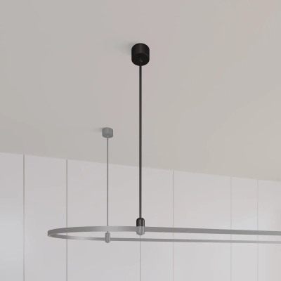 Подвес жесткий с питанием ART-APRIORI-ROD-A-L400-POWER (BK) (Arlight, IP20 Металл, 3 года)