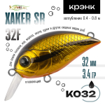 Воблер TsuYoki XAKER SR 32F (32мм, 3.4гр)