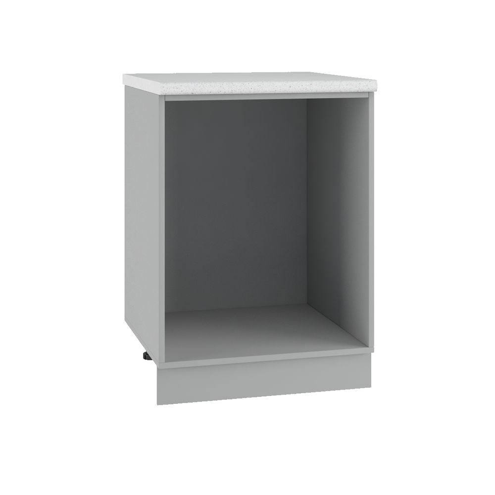 Корпус Шкаф нижний комод (2 ящика) 850*600 (СК2 600) (серый), ДСВ Мебель