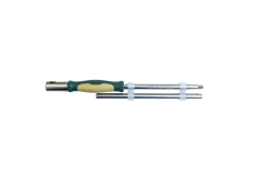 Вороток Т-образный с прорезиненой поворотной рукояткой 1/4''(L-290мм) RockForce##Rock FORCE RF-1565