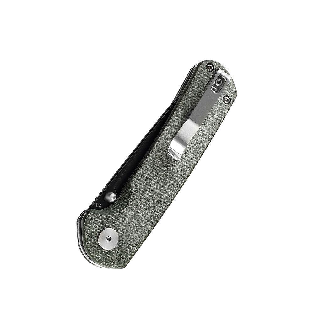 Нож туристический Bestech Sledgehammer сталь D2, рукоять Микарта зеленая