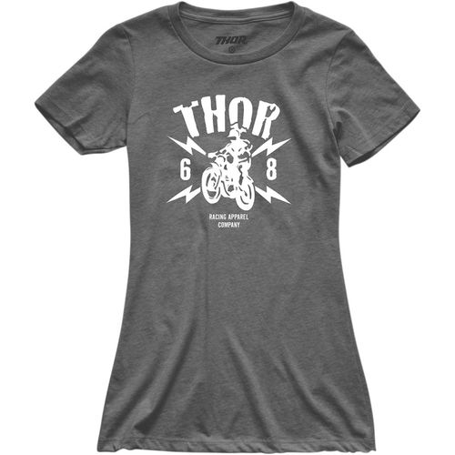 Купить Мотоодежда Футболка Thor Lightning Tee / Женская / Серый