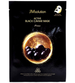 JMsolution Антивозрастная тканевая маска с черной икрой Active Black Caviar Mask