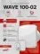 Вентилятор накладной WAVE D100 тяг.выкл. ERA