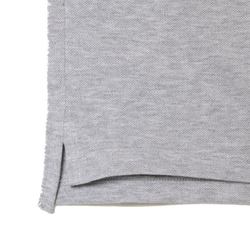 Футболка для мальчика теннисная Lacoste Cotton Pique Print Polo Shirt - серый