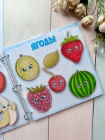 Развивающая книга-игрушка "Я знаю" на липучках