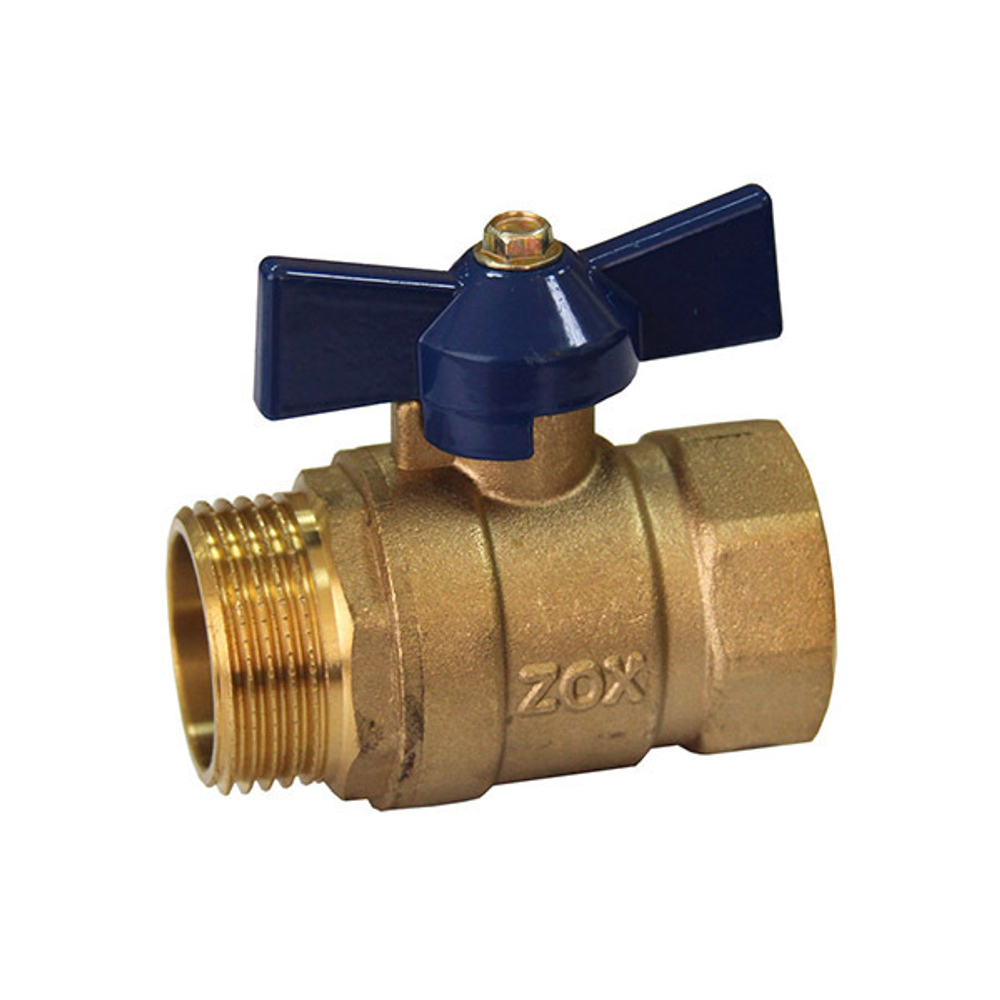 Кран шаровой 3/4'' вн/нар бабочка RM-L