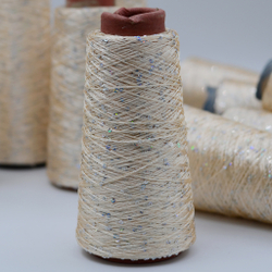 Sequin Yarn art. Paillette (нежный персиковый)