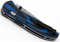 Нож Benchmade 665 APB Assist 154CM черно-синяя G10фотография - 7