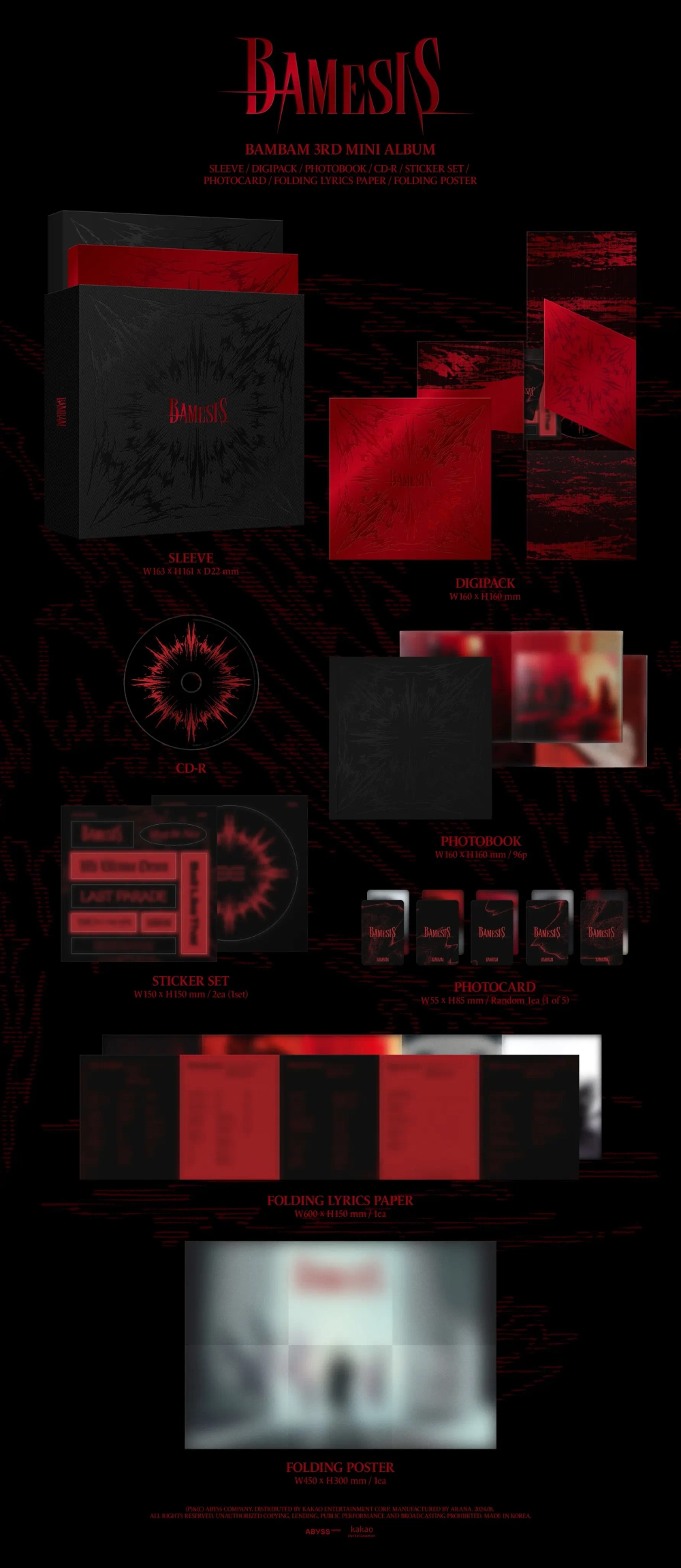 Альбом BamBam - 3rd Mini Album [BAMESIS]