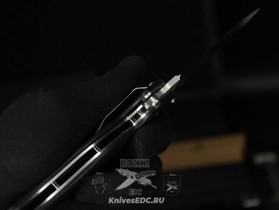 Складной нож Steelclaw Крыса черная c клинком из стали AUS-8, рукоять G10