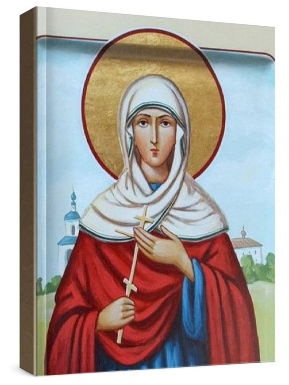 Христина Лампсакийская (рукописная икона)
