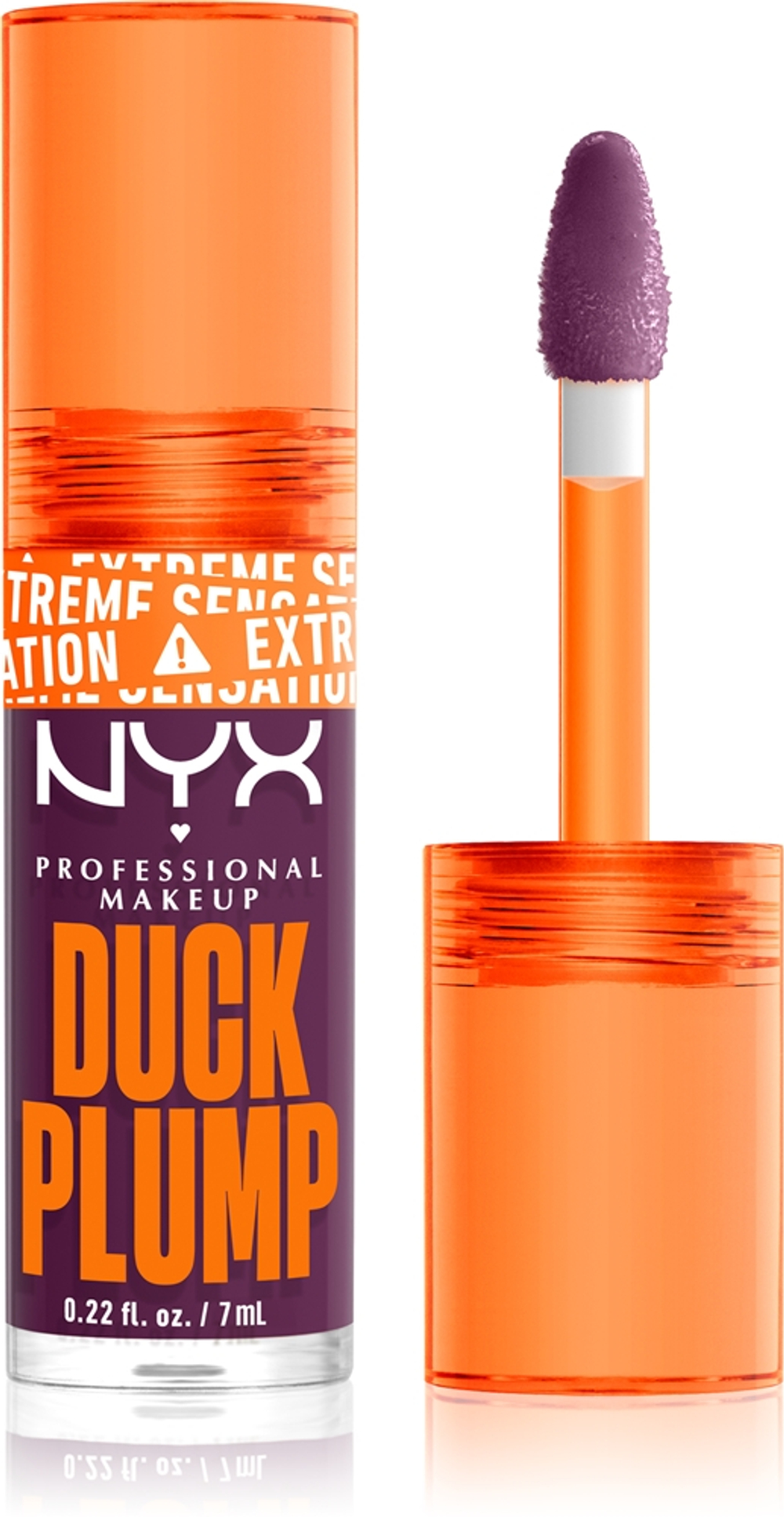 NYX Professional Makeup Duck Plump - Блеск для губ с эффектом увеличения оттенок 17 Pure Plump, 7 ml