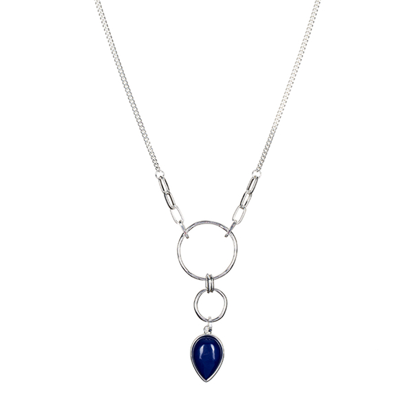 Колье Fiore Luna NATURAL LAPIS LN3171-2 BL/S