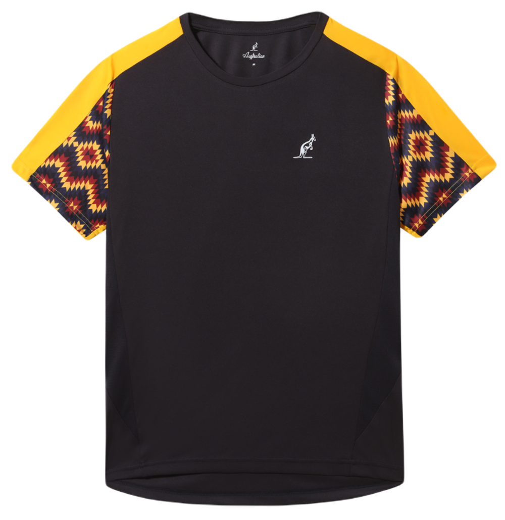 Мужская теннисная футболка Australian Ethnic Ace - blue navy