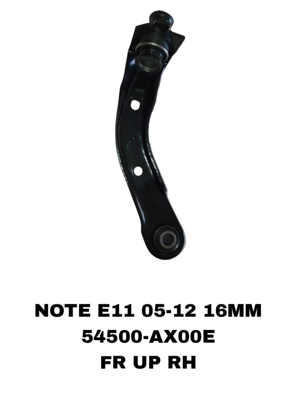 Рычаг подвески 54500-AX00E на Nissan NOTE E11 2005-2013 передний верхний правый — купить в Алматы | ADAL AUTO