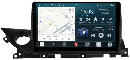 Магнитола для Mazda 6 2019+ - RedPower 123 Android 10, Быстрая, QLED+2K, CarPlay, SIM-слот