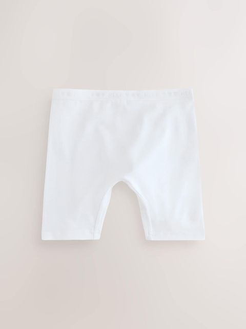 Трусы-шорты удлиненные для девочки Next E46-469, 5 шт., Белый