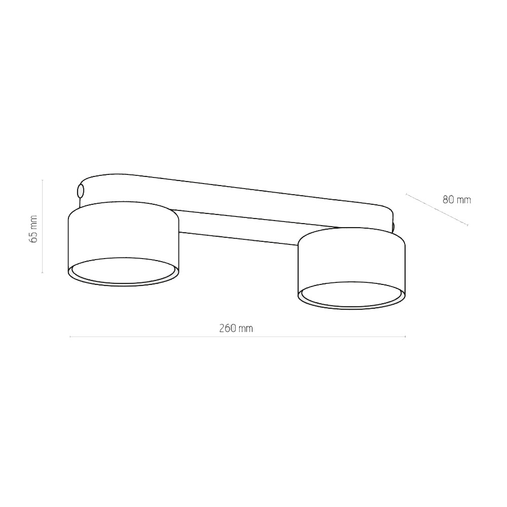 Потолочный светильник TK Lighting SPACE BLACK 3399